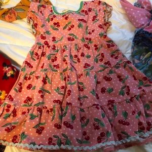 Matilda Jane size 4 cherry dress